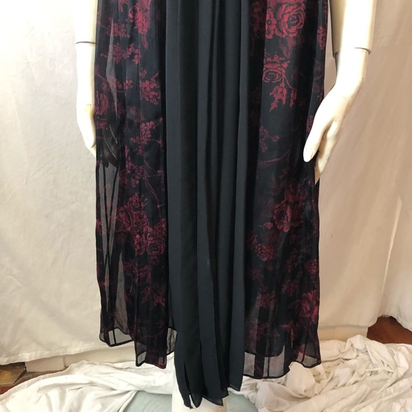 Chelsea & Theodore rose silk macrame braided dress - Picture 5 of 8